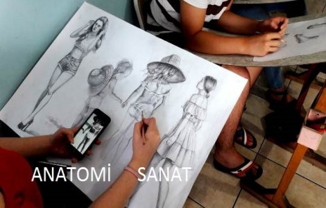Güzel Sanatlar Yetenek Sınavlarına Hazırlık  Karakalem  Figür çalışmaları Anatomi Sanat